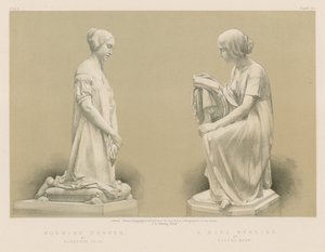 Oración matutina; Una niña leyendo