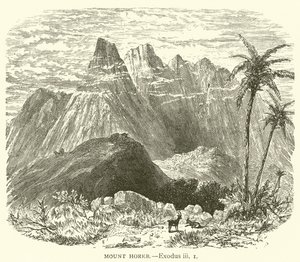 Monte Horeb, Éxodo, iii de English School