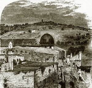 Monte de los Olivos desde Jerusalén de English School