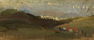 Paisaje montañoso de English School