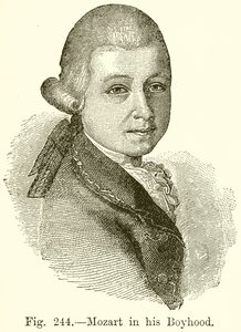 Mozart en su infancia