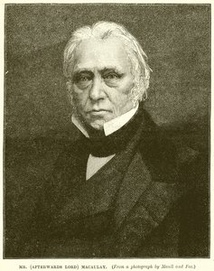 Sr. (Luego Lord) Macaulay de English School