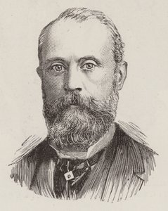 Sr. A C Morton, MP (grabado) de English School