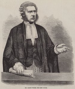 Sr. Barón Wilde, el Nuevo Juez de English School