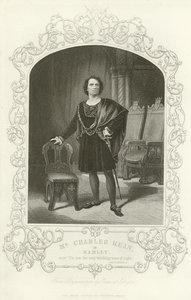 Sr. Charles Kean como Hamlet, Hamlet, Acto III, escena II