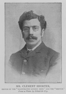 Clement Shorter, Editor del "Illustrated London News" y el "Sketch" (grabado)