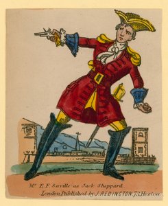 Mr E F Saville como Jack Sheppard
