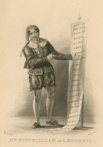 Mr Fitzwilliam como Leporello de English School