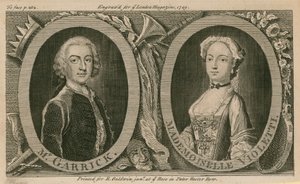 Mr Garrick y Mademoiselle Violetti (Eva Marie Veigel) de English School