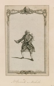 El Sr. Garrick como Macbeth de English School