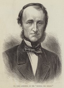 El Sr. John Lemoinne, del "Journal des Debats" de English School