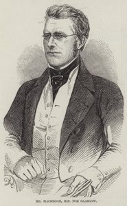Sr. MacGregor, MP por Glasgow (grabado) de English School