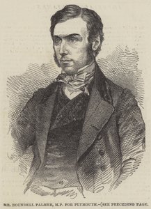 Sr. Roundell Palmer, MP por Plymouth de English School