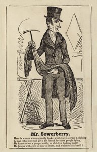 El Sr. Sowerberry de Oliver Twist