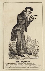 Sr. Squeers de Nicholas Nickleby de English School