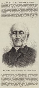 El Sr. Thomas Wright, de Salford, el visitante de la prisión