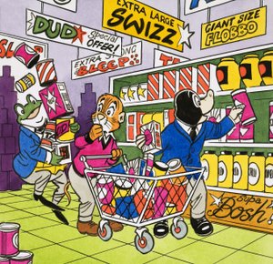 El Sr. Sapo en el supermercado