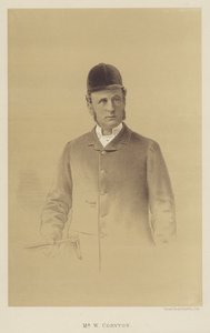 Sr. W Coryton (litografía) de English School