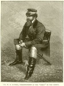 El Sr. W. H. Russell, Corresponsal del Times en Crimea de English School