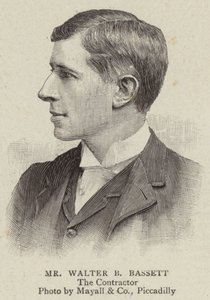 Sr. Walter B Bassett (grabado) de English School