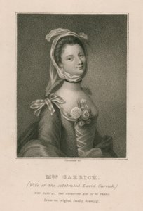 La Sra. Garrick, esposa del célebre David Garrick de English School