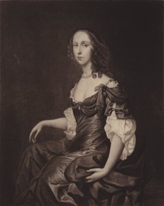 Sra. Ireton (Bridget Cromwell), hija mayor de Oliver Cromwell (litografía) de English School