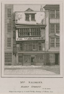 Mrs. Salmons, La Figura de Cera, Fleet Street de English School