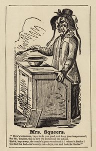 Sra. Squeers de Nicholas Nickleby de English School