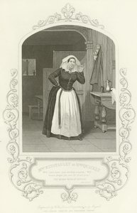 Sra. Winstanley como Sra. Quickly, Las alegres comadres de Windsor, Acto II, escena ii de English School