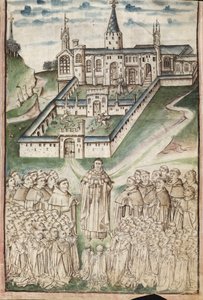 Ms. New Coll 288, f3r. (manuscrito de Chaundler), Vida de William of Wykeham por Thomas Chaundler de English School