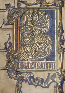 Ms. New Coll 358, frontispicio, Salterio, St. Alban’s