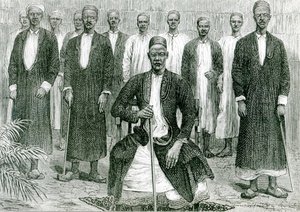 Mtesa, el Emperador de Uganda y otros jefes de English School