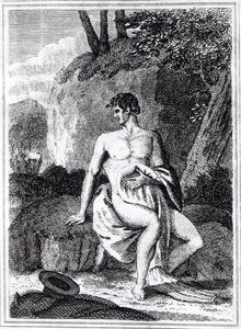 Mungo Park en África, una ilustración de 