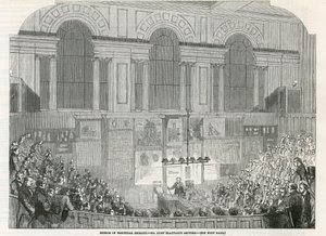 Museo de Geología Práctica - conferencia del Dr Lyon Playfair de English School
