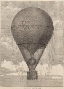 El globo gigante de Nadar en París de English School