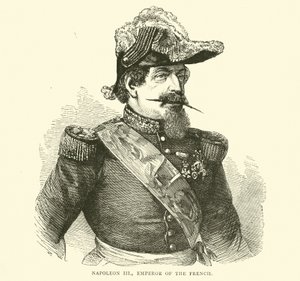 Napoleón III, Emperador de los Franceses, julio 1870 de English School