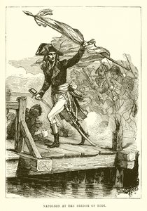 Napoleón en el Puente de Lodi