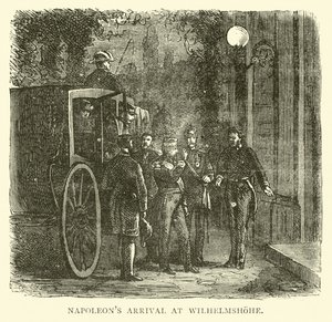 Llegada de Napoleón a Wilhelmshohe, septiembre 1870