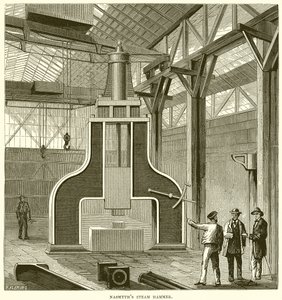 Martillo de vapor de Nasmyth de English School