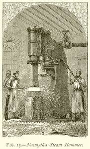 Martillo de vapor de Nasmyth de English School
