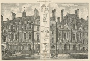Hospital Nacional para Deformados, Great Portland Street y Bolsover Street de English School