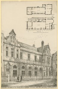 Hospital Nacional para Paralíticos y Epilépticos: nueva ala en Powis Place, Bloomsbury de English School