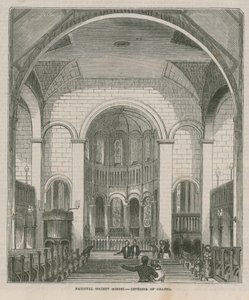 Sociedad Nacional - interior de la capilla de English School