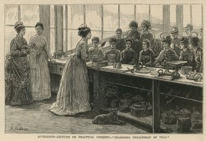 Escuela Nacional de Entrenamiento de Cocina en South Kensington: Conferencia de la tarde sobre cocina práctica de English School