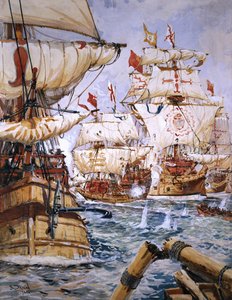 Combate naval