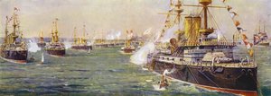 Revisión naval en Spithead para el Jubileo de Diamante de la Reina Victoria
