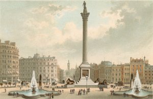 Monumento a Nelson - Trafalgar Square de English School