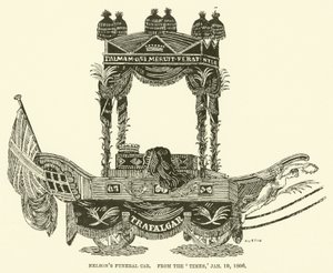 Carro fúnebre de Nelson, del Times