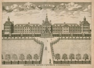 Nuevo Hospital Bedlam, Moorfields, Londres de English School
