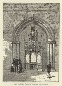 Nuevo Trono del Obispo, Catedral de Chester
